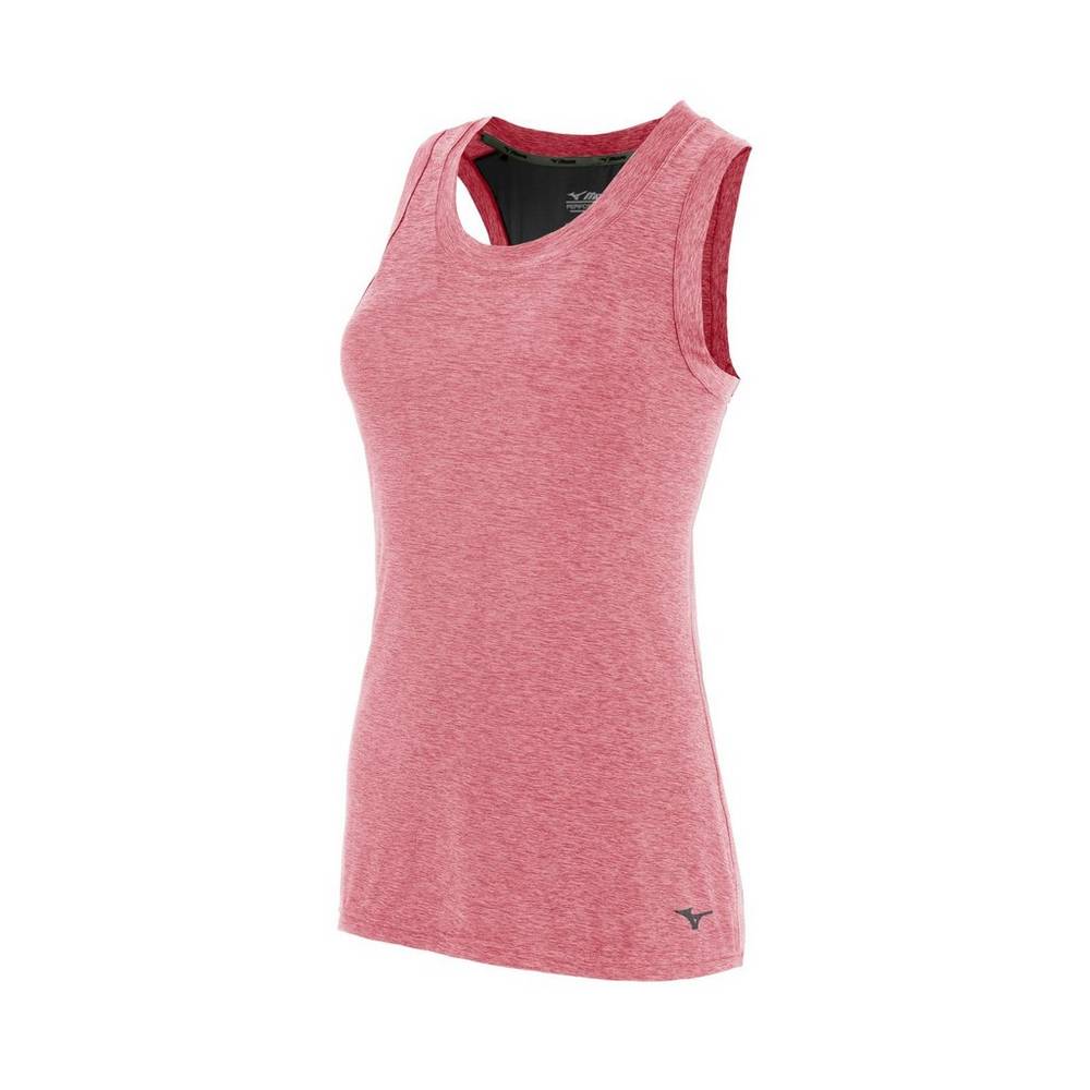 Camiseta De Tirantes Mizuno Alpha Mujer Rosas/Negras Comprar ZSHX-07261